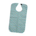 thumbnail image 4 of Esquirla Adult Bib for Eating Large Waterproof Clothing Protector for Senior Citizens blue, 4 of 8