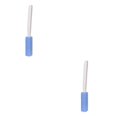 thumbnail image 4 of Transemion Pumice Stone Toilets Brush with Handle Grill Feet Rust Care Bath Pool for Blue 20.5cm 2Set, 4 of 6