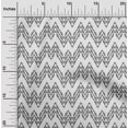 thumbnail image 1 of oneOone Georgette Viscose Fabric Chevron Ikat Printed Craft Fabric BTY 42 Inch Wide, 1 of 1