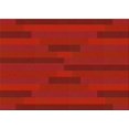 thumbnail image 1 of Ahgly Company Tapis Rectangulaire Lavable en Machine Rouge Transitionnel, 8 Pieds x 10 Pieds, 1 of 7