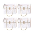 thumbnail image 2 of Birdeem Flower Paper Gift Box with Metal Chain, 2023 New Bouquet Storage Bucket, Flower Shop Bag, Wedding Party Handbag Gift Box, 2 of 10