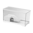 thumbnail image 4 of ZLight Turtle Tank Bottom Drainage Terrapin Tortoise Indoor Starter Enclosure edium Decor White L, 4 of 6