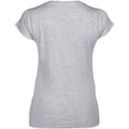 thumbnail image 2 of Gildan Womens Soft V Neck T-Shirt, 2 of 5