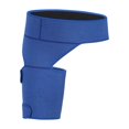 thumbnail image 4 of Bunblic Hip Brace Groin Compression Wrap Pulled Quadriceps Thigh Muscle Thigh Compression Sleeve Support Brace for Hip FleÑÐ¾R Strain Regular Dark Blue, 4 of 8