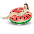 thumbnail image 4 of 75Cm Inflatable Swimming Ring Watermelon Pool Float Swim Tube For Adult Children, 4 of 6