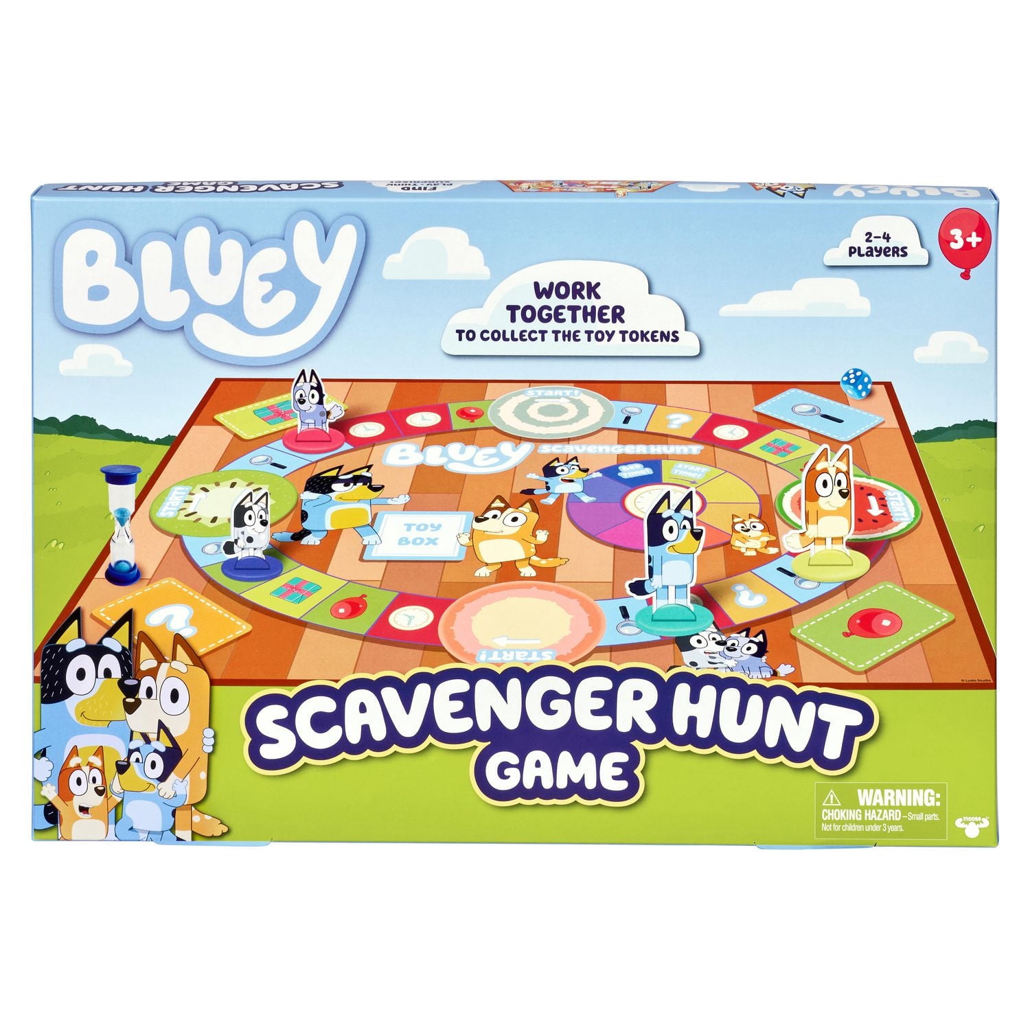 JEU DE CHASSE AU TRÉSOR BLUEY