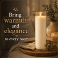 thumbnail image 3 of Religious Glass Candle Solid Blue, Long‑Lasting Burn (Pack of 3 Candles), 3 of 6