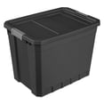 thumbnail image 1 of Sterilite 102L Modular Stackers  - Black, 1 of 9