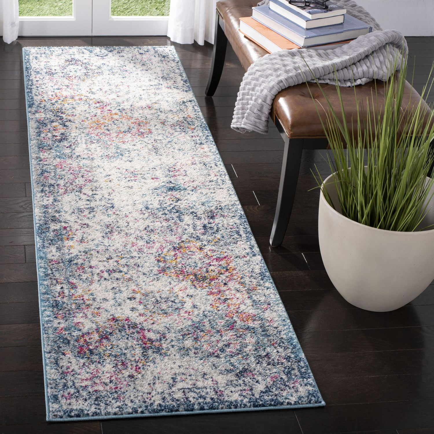SAFAVIEH Madison Judith Tapis Géométrique Floral