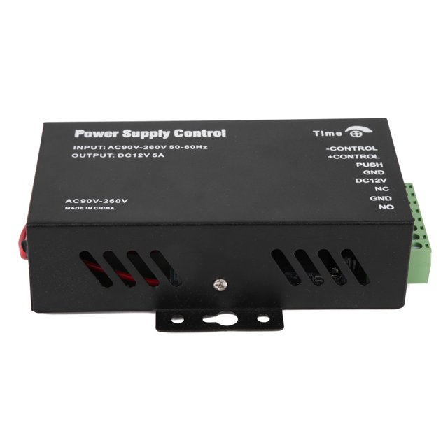 Power Supply Controller, Power Supply Box, Durable Metal 50-60Hz No Noise Low Power Consumption For Door Button Magnetic Lock Electric Plug Lock Electronic Lock
