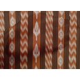 thumbnail image 4 of oneOone Tissu Popeline de Coton Rayé Imprimé Ikat au Mètre 42 Pouces de Large, 4 of 4