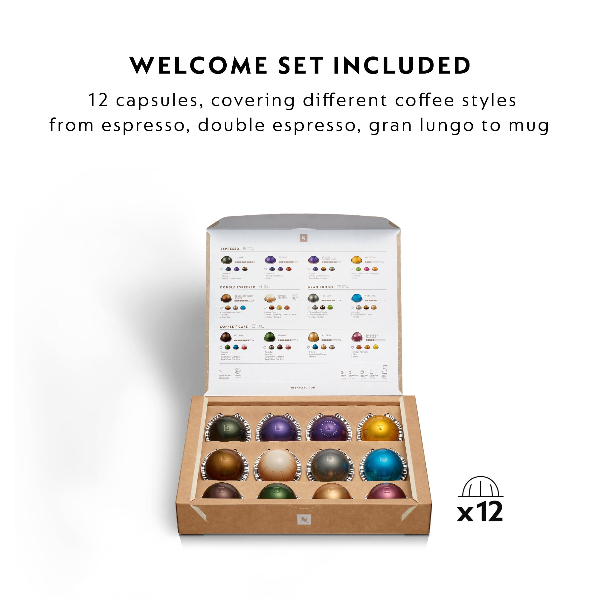 Nespresso Vertuo Pop Coffee and Espresso Machine by De'Longhi, Black