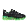 thumbnail image 1 of Skechers Women's D'Lites Crystal - Glam Rocker Black/Lime Running Shoes<span> - </span>10, 1 of 1