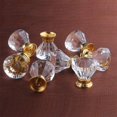 thumbnail image 4 of 20 Pcs Poignée de Porte en Verre Cristal Tiroir Armoire Meuble Cuisine Poignée Diamant Table de Toilette Bouton, 4 of 7