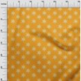 thumbnail image 2 of oneOone Cotton Poplin Fabric Floral Block Printed Fabric 1 Yard 42 Inch Wide, 2 of 4