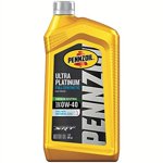 Pennzoil Ultra Platine synthétique complète 0W-40 Huile de moteur (1 Quart, emballage unique)