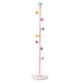 thumbnail image 1 of Coat Rack, Metal Stand Hanger Rack with 7 Hooks, Round Mushroom Head, Small Area for Bedroom, Houseware, Closet, 1 of 8