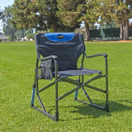 Mac Sports Rock N Lock Director Camping Chair – Folding Outdoor