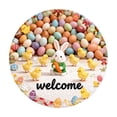 thumbnail image 1 of TIELUTT Round Easter Bunny Shaped Welcome Mat 2026 Easter Absorbent And Wear Mat Round Easter Rug Sizes 40CM/60CM/80CM Fuzzy Couch Blanket Area Rug And Set Blankets Dark Throw Decorative Throw Blanket, 1 of 8