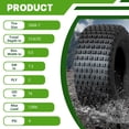 thumbnail image 3 of Hi-Run Knobby SU17 Rear 16x8-7 2PR Go Kart ATV/UTV Tire, 3 of 9