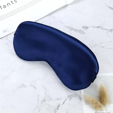 PVCS Sleep Mask Silk Blackouted Soft Travel Mask with Adjustable Strap Sleep Eye Mask