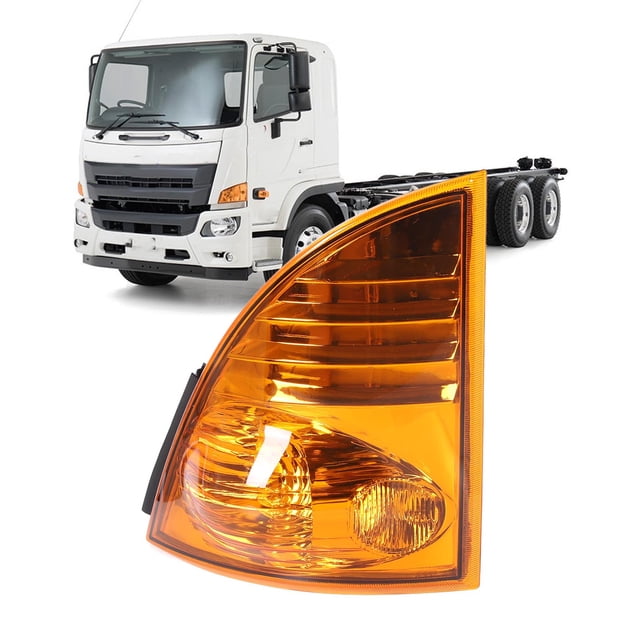 Truck Corner Lamp Housing Impact Proof Anti Scratch Weatherproof Replacement for Hino 500 Mega Ranger