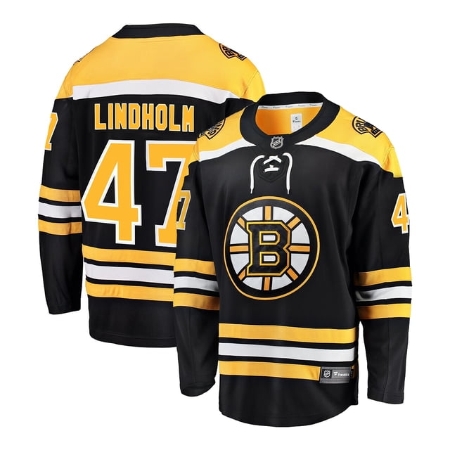 Boston Bruins Hampus Lindholm Breakaway Home Jersey