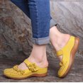 thumbnail image 1 of Dvkptbk Pantoufles pour Femmes Femmes Dames Fille Confortables Fleurs Ajourées Sandales à Bout Rond Semelle Souple Chaussures Chaussures pour Femmes, 1 of 3
