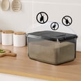 thumbnail image 4 of TIELUTT Contenants Alimentaires Aliments Hermétiques Aliments Lessive Contenants en Verre pour Organiser Rangement de Pain Maison Contenants de Rangement pour Pain avec Couvercles Petits Contenants Hermétiques avec Couvercles pour Organiser le Fromage, 4 of 6
