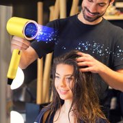 Xihbxyly Electric Hair Dryer High-power Electric Hair Dryer Home Hair Dryer Hot Wind Comb Hair Salon Blowing Comb Deals