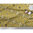 thumbnail image 2 of Soimoi Moss Georgette Fabric Floral Decorative Print Sewing Fabric Yard 42 Inch Wide, 2 of 2