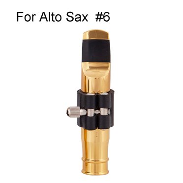 Embouchure en Métal avec Clip pour Saxophone Tenor Soprano Alto Taille 56789