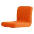thumbnail image 1 of Youkk Fashionable Bar Stool Covers Unique And Refresh Bar Stools Made With Polyester Bar Stool Chair Cover orange, 1 of 6