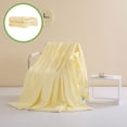thumbnail image 3 of Cool Comforters for Hot Sleepers,Cool Feeling Friendly Solid Color Washed Summer Breathable Comforter for Bed, 3 of 6
