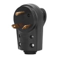 thumbnail image 4 of 30A RV Plug, 3 Prong US Plug 125V Good Electrical Conductivity Safe Flame Retardant ABS Housing RV Plug Replacement  For Campers, 4 of 8