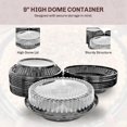 thumbnail image 5 of KitchenDance Combo Pack of Pie Pans with Carriers - 9 Inches Pie Pans with High Dome Lid - 9 Inches Pie Pans with 9 Inches Pie Container - Baking Pan Perfect for Baking Cooking - WJ43 10 Count, 5 of 5
