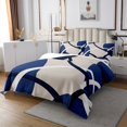 thumbnail image 3 of Erosebridal Geometry Abstract Coverlet Set Twin, Circle Minimalst Bedding Set, Modern Fashion Decor, 2pcs, 3 of 5