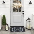 thumbnail image 3 of Mohawk Home Compass Stone Grey 1'11" X 2'11" Door Mat, 3 of 6