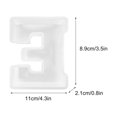 thumbnail image 1 of XZNGL Alphabet Cake Baking Mould English Letter Silicone Mold 3D Alphabet Letter, 1 of 1