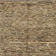 thumbnail image 1 of Ahgly Company Indoor Square Abstract Reddish Brown Solid Area Rugs, 7' Square, 1 of 6