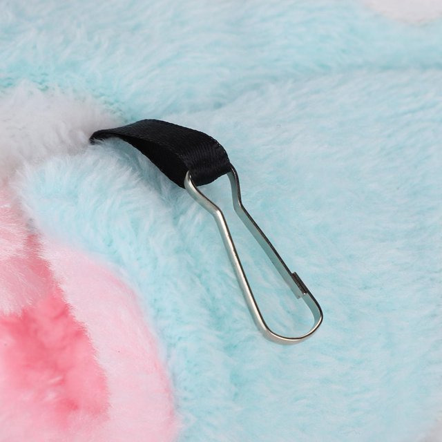 Cage Hammock, Thermal Insulation 3 Metal Hooks Fixed Firmly Soft Plush Material Ferret Hammock For Minks For Hedgehogs For Squirrels