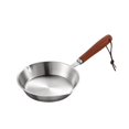 thumbnail image 4 of Luzkey Kitchen Stainless Steel Fry Pan Butter Melting Pot Cookware Anti Scald Handle Omelette Pan Egg Frying Pan for Rvs Home Travel Small, 4 of 8