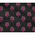 thumbnail image 4 of oneOone Cotton Flex Fabric Floral & Flying Swan Block Fabric Prints By Yard 40 Inch Wide, 4 of 4