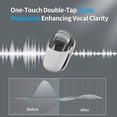 thumbnail image 2 of TFixol Compact Wireless Lavalier Microphone with Charging Case, Noise Reduction, Type-C, Plug & Play, White, 2 of 6