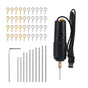 Wweixi USB Electric Hand Drill Set Precision And Power Combined For Jewelry Electric drill 1Set