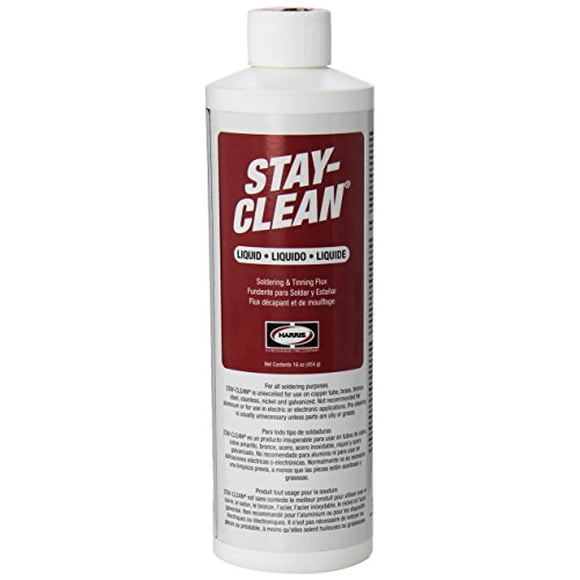 Harris SCLF16 Stay Clean Flux de Soudure, 16 oz.
