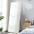 thumbnail image 2 of NeuType Full Length Mirror Floor Large Wall Mounted Bedroom Dressing Mirror White 59"x19", 2 of 8