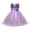 Light Purple, variant on Wdgfv Girls Princess Dress Sequin Tulle Flower Pageant Birthday Party Wedding Bridesmaid Girl Dresses Light Purple 6-7 Years