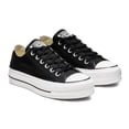 thumbnail image 4 of Converse Espadrilles Chuck Taylor All Star Lift pour Femmes, Noir/blanc/blanc, 10 Moyen US, 4 of 6