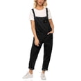 thumbnail image 2 of Timegard Overalls for Women Plus Size Loose Denim Jumpsuit Stretch Classic Jean Rompers with Pockets, 2 of 4